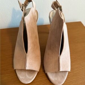 Vince Women's Cream Slingback Heels